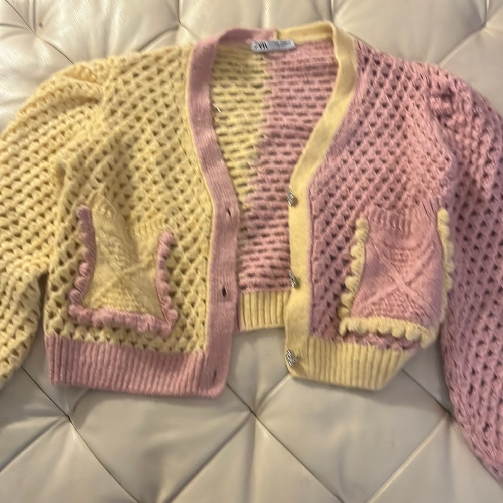Zara knit jacket